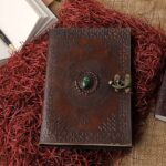 SukhStyle Forest Stone Leather Diary – Handcrafted Vintage Clasp Journal  Send the next one!